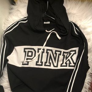 Pink crop sweatshirt